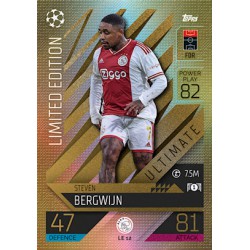 Topps Match Attax Extra Champions League 2022/2023 Limited Edition Steven Bergwijn (AFC Ajax)